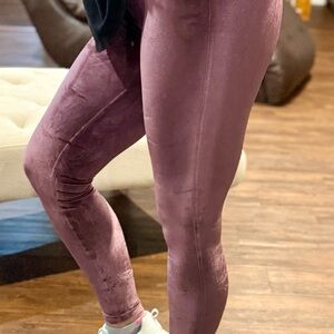 lululemon athletica Purple velvet Leggings